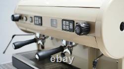 CMA Astoria 2 Group Lisa Coffee Espresso Machine Luxurious Dreamy Cream