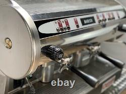 CMA Astoria 2 Group Marisa Coffee Espresso Machine Gleaming Stainless Steel