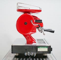 CMA Astoria 2 Group Sibilla Coffee Espresso Machine Cherry Red