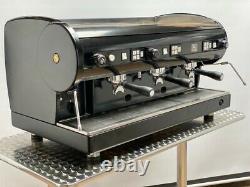 CMA Astoria 3 Group Lisa Coffee Espresso Machine Jet Black