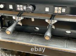 CMA Astoria 3 Group Lisa Coffee Espresso Machine Jet Black