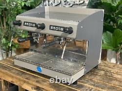 Carimali Pratica E2 2 Group High Cup Grey Espresso Coffee Machine Commercial