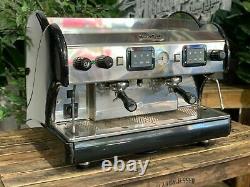 Ciao Bella 2 Group Black Espresso Coffee Machine Commercial Wholesale Cafe