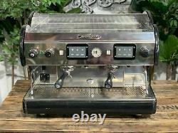 Ciao Bella 2 Group Black Espresso Coffee Machine Commercial Wholesale Cafe