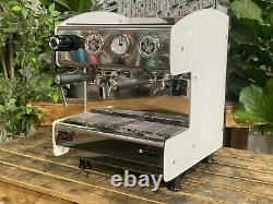 Cime Co-02 2 Group Brand New White Espresso Coffee Machine Commercial Cafe Baris