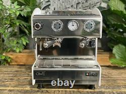 Cime Co-02 2 Group Brand New White Espresso Coffee Machine Commercial Cafe Baris