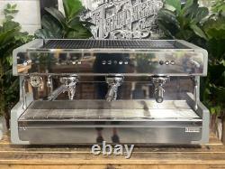 Cime Co-05 3 Group Espresso Coffee Machine Grey Cafe Commercial Restaurant Beans