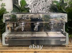 Cime Co-05 3 Group Espresso Coffee Machine Grey Cafe Commercial Restaurant Beans