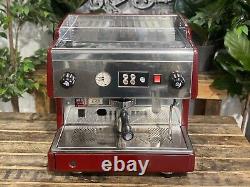 Cma 1 Group Red Espresso Coffee Machine