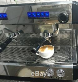 Commercial Coffee Espresso Machine 2 group CONTI CC100 Fully serviced