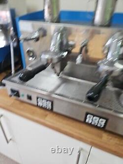 Commercial Espresso Coffee Machine 2 Group, Inc Grinder & Knock Out DrawePackage