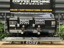 Demo Barista Attitude Storm 2 Group Commercial Espresso Coffee Machine Black