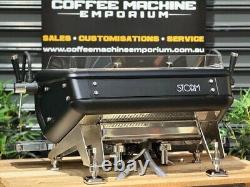 Demo Barista Attitude Storm 2 Group Commercial Espresso Coffee Machine Black