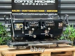 Demo Barista Attitude Storm 2 Group Commercial Espresso Coffee Machine Black