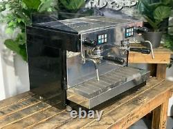 Ecm Raffaello Megaline A 2 Group Black & Stainless Espresso Coffee Machine Cafe