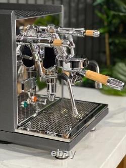 Ecm Synchronika Timber Kit 1 Group Brand New Anthracite Espresso Coffee Machine