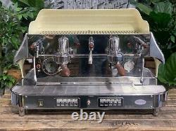 Elektra Barlume 2 Group Cream Espresso Coffee Machine Custom Commercial Cafe