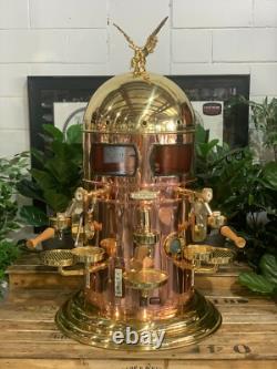 Elektra Belle Epoque 3 Group Brand New Gold And Bronze Espresso Coffee Machine