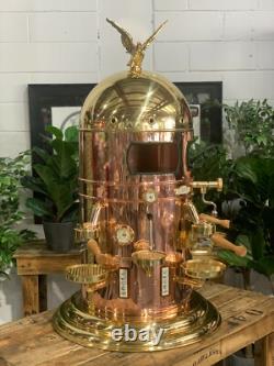 Elektra Belle Epoque 3 Group Brand New Gold And Bronze Espresso Coffee Machine