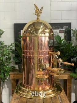 Elektra Belle Epoque 3 Group Brand New Gold And Bronze Espresso Coffee Machine
