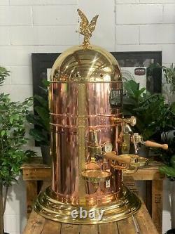 Elektra Belle Epoque 3 Group Brand New Gold And Bronze Espresso Coffee Machine