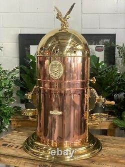 Elektra Belle Epoque 3 Group Brand New Gold And Bronze Espresso Coffee Machine