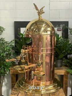 Elektra Belle Epoque 3 Group Brand New Gold And Bronze Espresso Coffee Machine