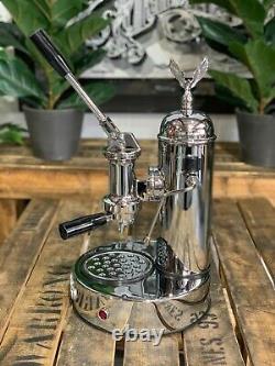 Elektra Micro Casa Leva 1 Group Brand New Chrome Espresso Coffee Machine Home