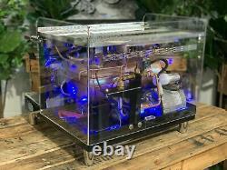 Elektra Sixties T3 Compact Perspex & Led 2 Group Espresso Coffee Machine Cafe