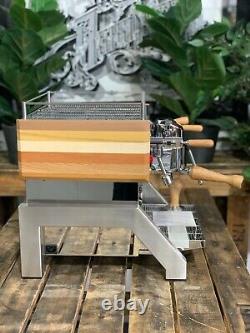 Elektra Verve Levetta 1 Group Brand New Stainless Timber Espresso Coffee Machine