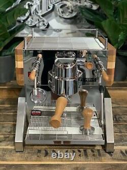 Elektra Verve Levetta 1 Group Brand New Stainless Timber Espresso Coffee Machine