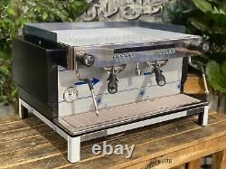 Expobar Crem Ex3 2 Group Espresso Coffee Machine Brand New Black Commercial Cafe