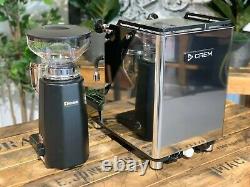 Expobar Crem One 1 Group Espresso Coffee Machine & Quamar Q50 Coffee Grinder
