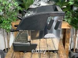 Expobar Elegance Compact 2 Group Espresso Coffee Machine Stainless & Black Cart