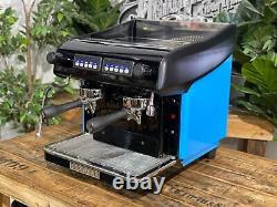 Expobar Megacrem 2 Group Compact Black & Blue Espresso Coffee Machine