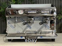 Expobar Megacrem 2 Group Espresso Coffee Machine Brand New Stainless High Cup