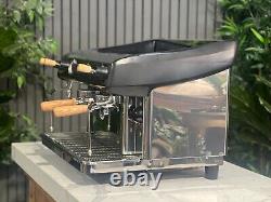 Expobar Megacrem 2 Group Espresso Coffee Machine Brand New Timber Flick Taps