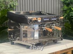 Expobar Megacrem 2 Group Espresso Coffee Machine Brand New Timber Flick Taps