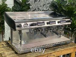 Expobar Megacrem 3 Group High Cup Espresso Coffee Machine Stainless & Black Cafe