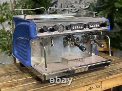 Expobar Ruggero 2 Group Blue Espresso Coffee Machine Commercial