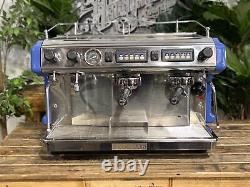 Expobar Ruggero 2 Group Blue Espresso Coffee Machine Commercial