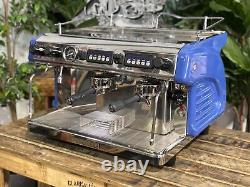 Expobar Ruggero 2 Group Blue Espresso Coffee Machine Commercial