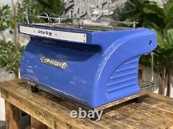 Expobar Ruggero 2 Group Blue Espresso Coffee Machine Commercial