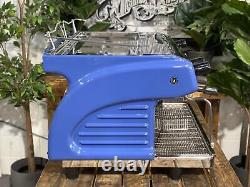 Expobar Ruggero 2 Group Blue Espresso Coffee Machine Commercial