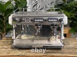 Expobar Ruggero 2 Group Espresso Coffee Machine White Commercial Barista Cafe