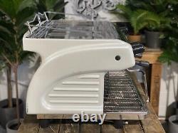 Expobar Ruggero 2 Group Espresso Coffee Machine White Commercial Barista Cafe