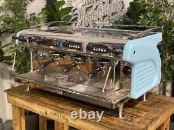 Expobar Ruggero 3 Gr High Cup Baby Blue Espresso Coffee Machine Commercial Bar