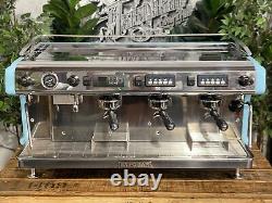 Expobar Ruggero 3 Gr High Cup Baby Blue Espresso Coffee Machine Commercial Bar