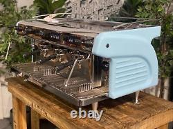 Expobar Ruggero 3 Gr High Cup Baby Blue Espresso Coffee Machine Commercial Bar