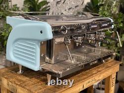 Expobar Ruggero 3 Gr High Cup Baby Blue Espresso Coffee Machine Commercial Bar